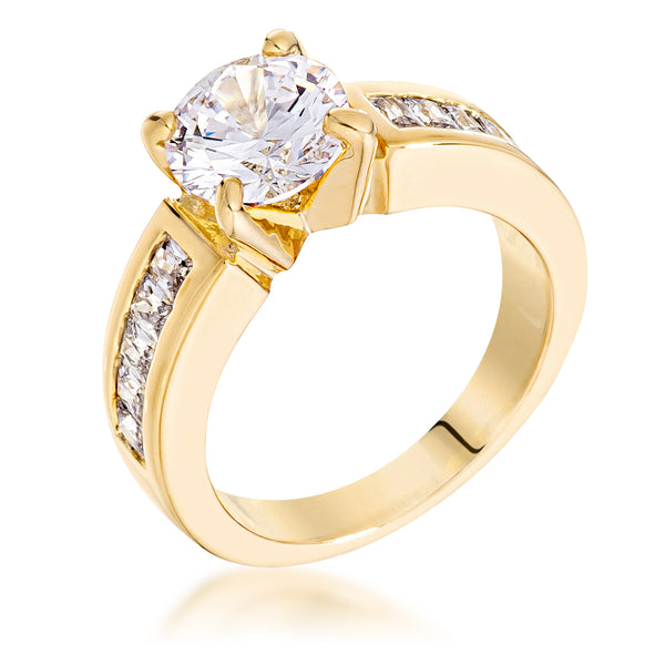 Antoinette Golden Engagement Ring - J GOODIN