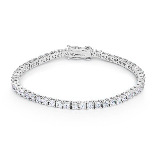 3.50ct natural diamonds tennis bracelet 14kt 7 inch – Avis Diamond Galleries