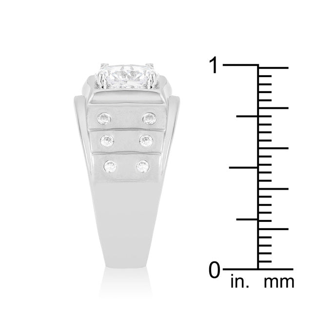 Iron Man Cubic Zirconia Ring J GOODIN